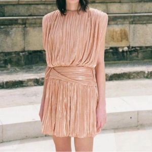 Sabina Musayev Skirt Set in Peach Medium NWT